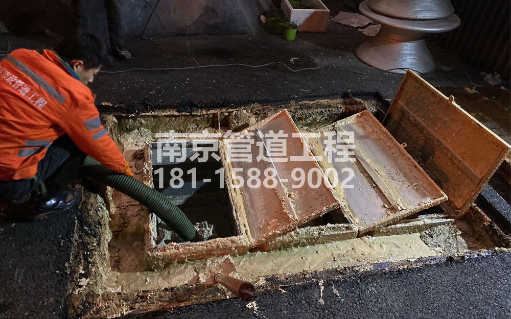 276青浦饭店隔油池清理