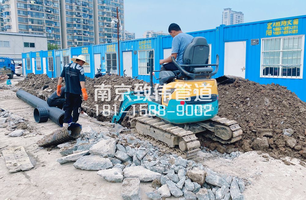 328青浦开挖置换管道